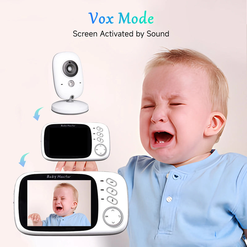 Baby Monitor New VB603 Wifi Surveillance Camera 3.2" LCD - Visuel 3 | SAMAG