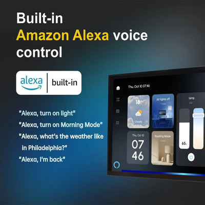 2025ALEXA Tuya SmartHomeControlPanel 8-inchTouch Screen | SAMAG