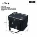 30L/42L/56L Insulated Waterproof Tactical Camping Bag Foldable Outdoor Picnic Tableware Storage Box Large Capacity Field Cookwar