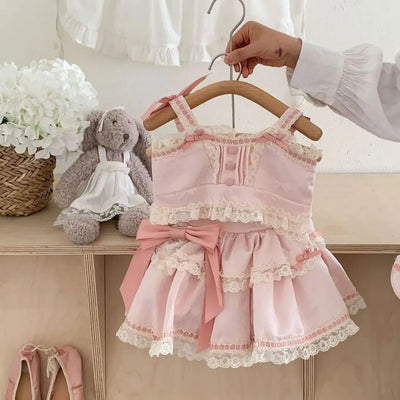 Girls Suit Summer New Childrens Clothing Korean Style | SAMAG