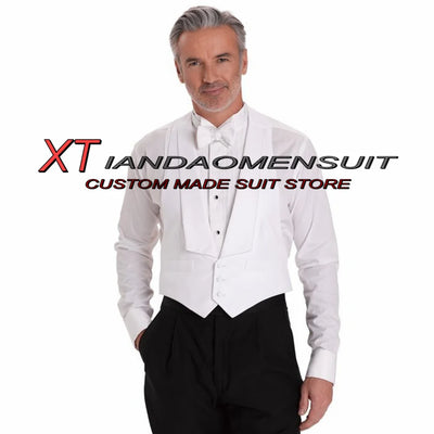 Men's Suit Vest Wedding Groom Sleeveless Jacket Lapel | SAMAG