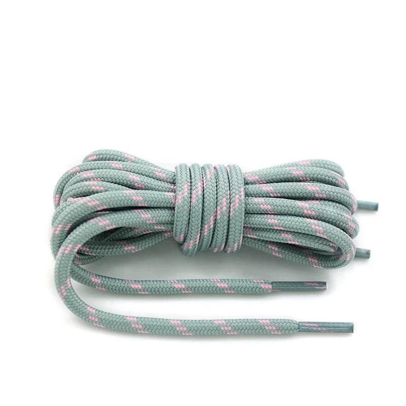 1Pair Outdoor Shoelaces Sports Round Shoes Lace Hiking Slip Rope Laces Sneakers Boots Shoelace 100/120/140/160cm Strings