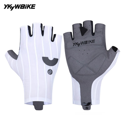 YKYWBIKE Summer Cycling Gloves Half Finger Woven | SAMAG