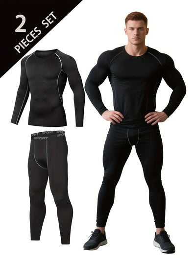 Men's fitness suit, sports breathable training quick | SAMAG