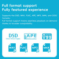 SnowSky/FiiO Echo Mini HiFi Bluetooth MP3 Pure Music Player, 15Hours Playback, 3.5mm/4.4mm Headphones Output