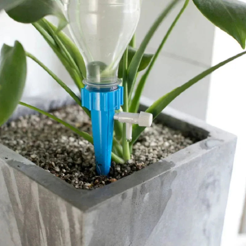 6/12/18/24/36pcs Drip Irrigation Flowers Garden Automatic Plants Pots Set Home Drippers Greenhouse Watering System Watering Can