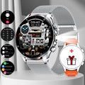 New Business Smart Watch Men LED Flashlight Bluetooth Call Heart Rate Sleep Monitor Outdoor Sports Fitness Waterproof Smartwatch