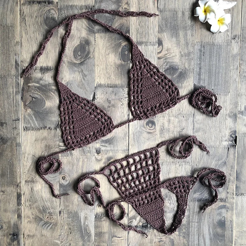 CROCHET BIKINI Mini Micro G-strings Thongs Sexy Bottom | SAMAG