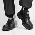 Men's casual shoes four seasons handwork comfort outdoor work shoes fashion Joker youth tide shoes business party leather shoes