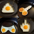 Funny Fried Egg Mold Creative Stainless Steel Non-Stick Omelette Kitchen Cooking Tool Girlfriend DIY Breakfast Sandwich Gadget