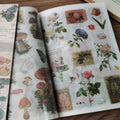 20 - page retro sticker book featuring a series of plants - View 5 | SAMAG