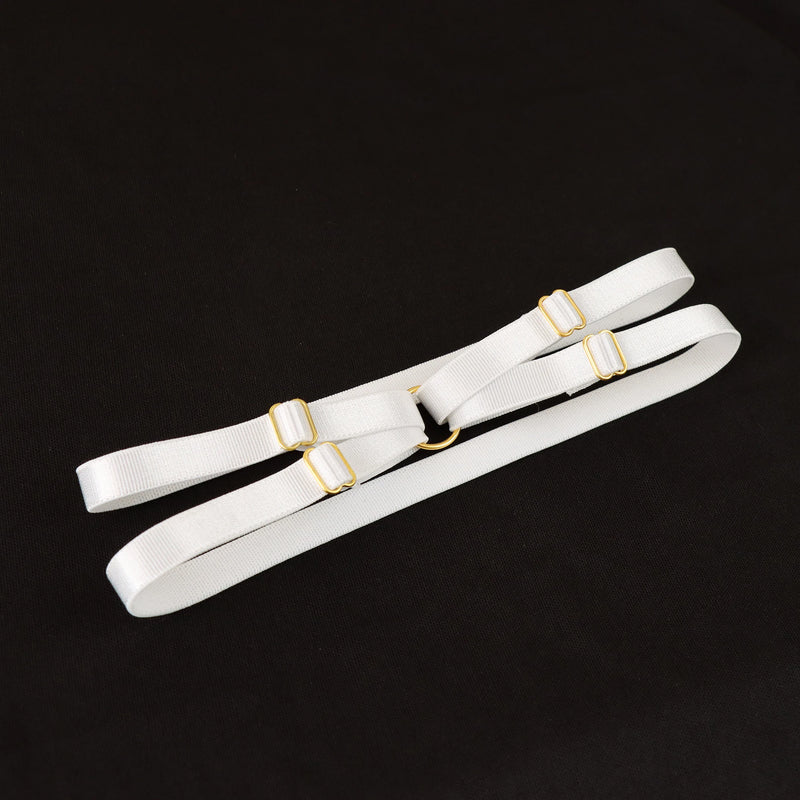 2 PCS Women's Sexy Lingerie With Elastic Garter Straps Lingerie Accessories Role-playing Sexy Leg Rings White garter  Strap