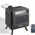 Portable Air Conditioner for Camping, 3300BTU, 436W AC Unit Fast Cooling Down to 60°F, Tent,3 Cooling Modes, 24 Hour Timer(Grey)