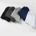 10Pairs/Lot Men Combed Cotton Socks Black Casual Business | SAMAG