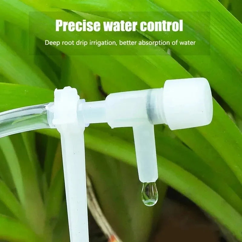 Automatic Watering Device, Transparent Capillary Tube, Drip Irrigation Arrow & Micro Spray Kit for Garden Potted Plants