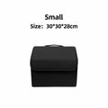 Car Trunk Organizer Box Large Capacity Auto Multiuse Tools Storage Bag Stowing Tidying Leather Folding for Car Trunk Storage Box