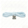 No Ties Lock Shoelaces Sneakers Elastic Shoelace Tie Free Shoe Lazy Laces Capsule Metal Lock Quick Shoe Strings for Adult Kids