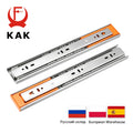 KAK 10" - 22" Stainless Steel Drawer Slides Soft Close | SAMAG