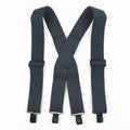 Deepeel Fashion 5cm Wide Adults Men's Suspenders Adjust Elastic Strap X - type 4 Clips Male Braces - Visuel 11 | SAMAG