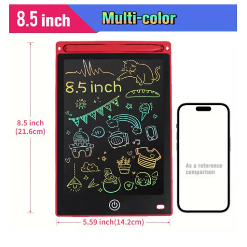 8.5 Inch LCD Writing Tablet Digital Drawing Tablet Handwriting Pads Portable Electronic Tablet Board For 3 4 5 6 7 8 Years kids