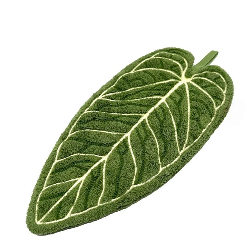 Towels Ultra-Absorbent Quick-Dry Bathroom & Kitchen Towel - Tropical Leaf Design Hand/Thumb Towel with Hanging Loop