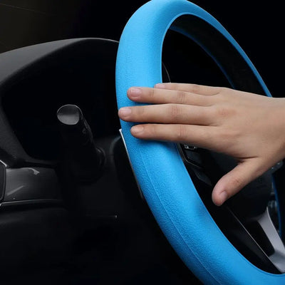 Anti-Slip Silicone Steering Wheel Cover - Universal Fit | SAMAG