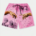 New Men's Summer Shorts Loose Luxury 3D Printing Casual | SAMAG