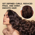 280ml Curly hair cream Elastic styling Moisturizing Improves frizzy hair Fluffy Leave-in conditioner Elastin  Hair care