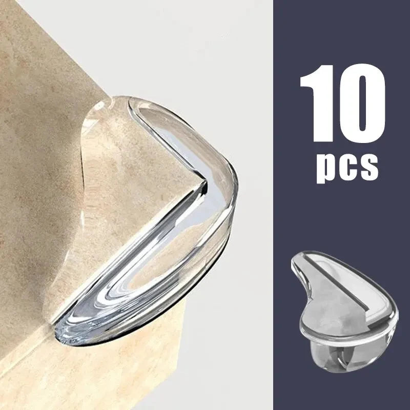 10-20PCS Clear Anti-collision Coffee Table Furniture Corner Protectors Children's Soft Corner Sheathing Living Room Decor