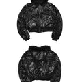 Mauroicardi Spring Autumn Cool Short Oversized Thick Warm Pu Leather Jacket Men with Faux Fur Trim Hood Luxury Designer Clothes
