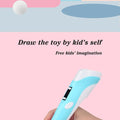 3D Pen Drawing Printing Pen With LCD Screen Compatible PLA Filament Toys Safe Paiting for Children DIY Christmas Birthday Gift