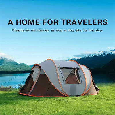 5 - 8 People Quick Opening Hand Throw Tent Waterproof | SAMAG