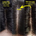 Straight Human Hair 5X5 Silk Top Full Lace Human Hair Wig Peruvian Remy Hair Silk Base Full Lace Wig With Baby Hair