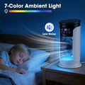 Portable Air Conditioning Fan 6 Speeds USB Mini Air Conditioner Timing Home Office Air Cooler Humidifier Desktop Misting Fan