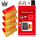 512GB Micro SD Card Performance Grade Data Storage Smart Device SDXC Flash Memory A1 U3 4K High-Speed for Smartphone Tablet PC -