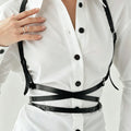 Women Punk Belt Fashion Leather Waist Belt Female Street Style Decoration Suspenders for Women Gothic Clothing Accessories