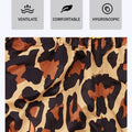 TopFight 2026 Large XXXL Leopard Pattern Boxing Shorts High Waist Muay Thai Pants for Men Women