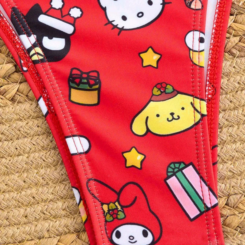 Sanrio Print Triangle Bikini Set Hello Kitty My Melody | SAMAG