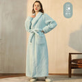 Fashionable double-sided thick plush nightgown women | SAMAG