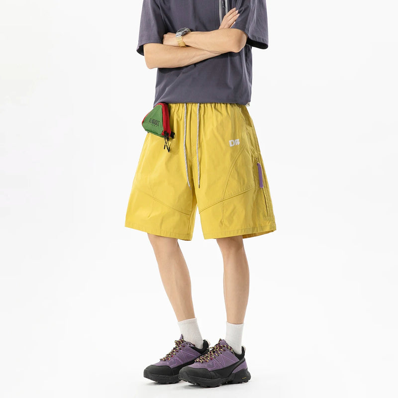 Men's Cargo Shorts 5 Point Pants Multi Pocket Loose Fit | SAMAG