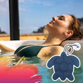 Hot Tub Scum Absorber - Reusable Spa Oil Absorbing Sponge Floating Scum Ball For Jacuzzi & Bathroom Cleaning