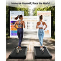 Compact Desk Exercise Treadmill, 6% Manual Tilt, 0.6-3.8 | SAMAG