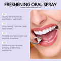 Freshening Mint Oral Spray Long-Lasting Breath Freshener Portable Mint Flavor for Adults Freshness Oral Care Sprayer Travel-Size