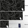 Computer Mouse Pad Strata Liquid Gaming PC Deskmat Laptop Pc Accessory Non-slip soft Mat XXL size Mousepad Large 900x400 Mats