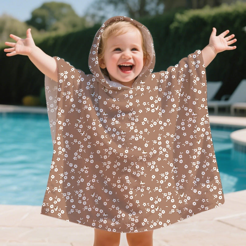 Elinfant Hooded Bath Towel -Soft, Absorbent, For 0-3 Years Old, Bathroom, Beach,Baby Bath Towel,Suitable for Youngsters's