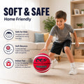 Fabric Cover Silent Basketball Size3 5 7 Quiet Indoor | SAMAG