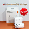 Original Xiaomi Charger 120W 100W Fast Charge Phone Charger USB C Cable for Xiaomi 17 15 14 13 12 14T 13T 12S Pro Lite Redmi