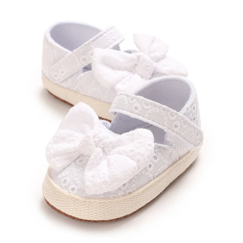 VALEN SINA 0 - 18 Months Newborn Girl White Baptism Shoes - View 21 | SAMAG