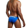 JOCKMAIL brand mens bikini underwear cotton classic basics sexy men briefs U Convex calzoncillos hombre cueca gay men Underpants