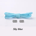 NEW Elastic Shoe Laces Sneakers Shoelace No Tie Shoelaces Metal Lock Lazy Laces for Kids and Adult One Size Fits All Shoe